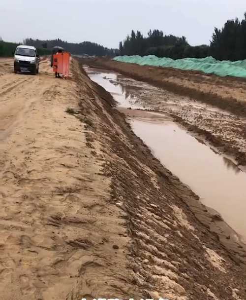 沧州河道降水